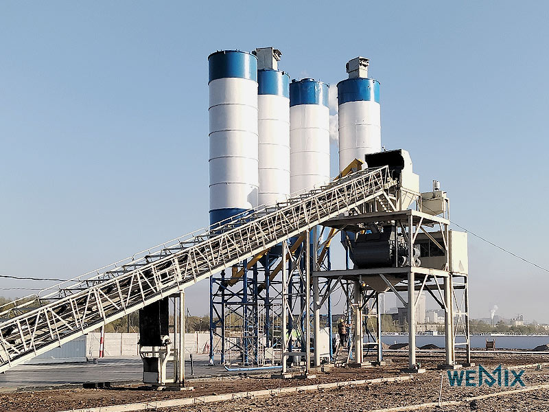HZS120 Concrete Batching Plant